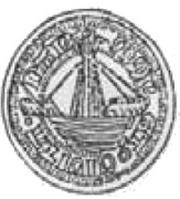 Półrosenobel gdański - Casimir IV Jagiellon Gdańsk mint obverse image