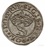 Szeląg pruski - Sigismund I the Old Toruń mint obverse image