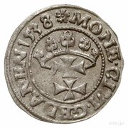 Szeląg gdański - Sigismund I the Old Gdańsk mint, Poland, 1530-1549 reverse image