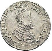 ½ Ecu "Philippe" - Philip II Bust right obverse image