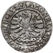 Grosz koronny - Sigismund I the Old Kraków mint, Poland, 1526-1548 reverse image
