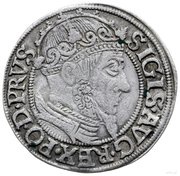 Grosz gdański - Sigismund II Augustus Gdańsk mint obverse image
