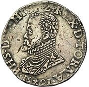 ½ Ecu "Philippe" - Philip II Bust left obverse image