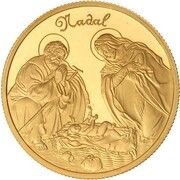 25 Diners Nativity, Andorra, 2004 reverse image