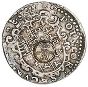 Półtalar - Sigismund II Augustus Wilno mint - countermarked, Poland, 1564 reverse image