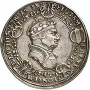 Talar koronny - Sigismund I the Old Toruń mint obverse image