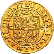 Dukat koronny - Sigismund I the Old Kraków mint, Poland, 1528-1535 reverse image