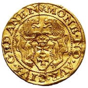 Dukat gdański - Sigismund I the Old Gdańsk mint, Poland, 1533-1548 reverse image