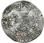 ½ Patagon - Philip IV, Belgium, 1622-1665 reverse image