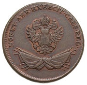 3 Grossi - Franz II Coin for the Imperial Austrian Army obverse image
