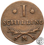 1 Schilling - Marshal Lefebvre French Occupation reverse image