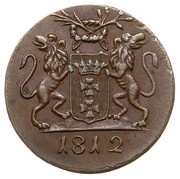 1 Grosz - Marshal Lefebvre French Occupation obverse image