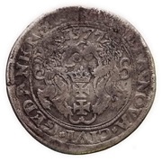 ½ Thaler Siege coinage, Poland, 1577 reverse image
