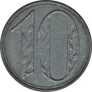 10 Pfennig reverse image