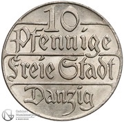10 Pfennige obverse image