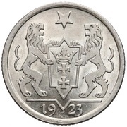 1 Gulden, Poland, 1923 reverse image