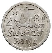 2 Gulden obverse image