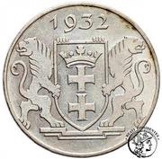 2 Gulden, Poland, 1932 reverse image