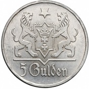 5 Gulden reverse image