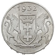 5 Gulden Marienkirche, Poland, 1932 reverse image