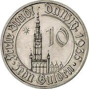 10 Gulden Pattern obverse image