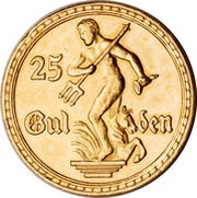 25 Gulden reverse image