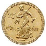 25 Gulden reverse image