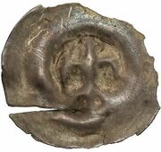 Denier Bracteate - Swietopelk II the Great Gdańsk mint obverse image