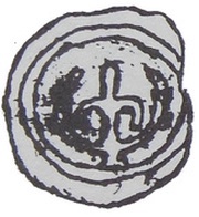 Denier Bracteate - Swietopelk II the Great Gdańsk mint obverse image
