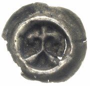 Denier Bracteate - Swietopelk II the Great Gdańsk mint obverse image
