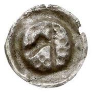 Denier Bracteate - Swietopelk II the Great Gdańsk mint, Poland, 1217-1266 reverse image