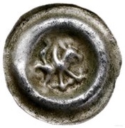 Denier Bracteate - Sambor II Tczew mint obverse image