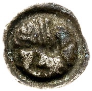 Denier Bracteate - Sambor II Tczew mint, Poland, 1217-1278 reverse image