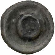 Denier Bracteate - Mestwin II Tczew mint, Poland, 1266-1294 reverse image