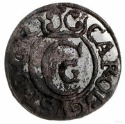 Szeląg / Solidus - Karol X Gustaw Swedish Occupation obverse image