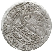 Grosz - Gustaw II Adolf Swedish Occupation obverse image