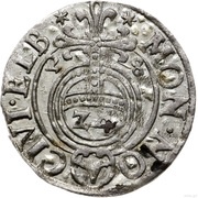 Półtorak / 3 Polker - Gustaw II Adolf Swedish Occupation, Poland, 1628-1635 reverse image
