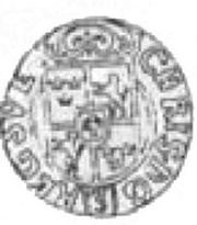 Półtorak / 3 Polker - Christina Swedish Occupation obverse image