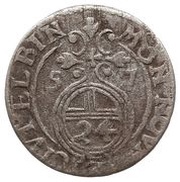 Półtorak / 3 Polker - Karol X Gustaw Swedish Occupation, Poland, 1657-1658 reverse image