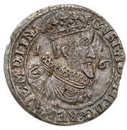 Ort - Gustaw II Adolf Swedish Occupation obverse image
