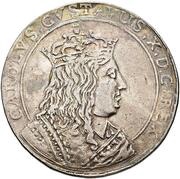 Talar - Karol X Gustaw Swedish Occupation obverse image