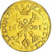 2 Albertin - Albert and Isabella, Belgium, 1600-1611 reverse image