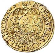 Ducat - Karol X Gustaw Swedish Occupation reverse image