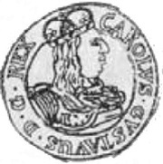 3 Ducats - Karol X Gustaw Swedish Occupation obverse image