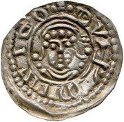 Denier Bracteate - Mieszko III the Old Gniezno or Kalisz mint obverse image
