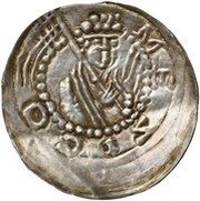 Denier Bracteate - Mieszko III the Old Gniezno or Kalisz mint obverse image