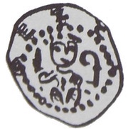 Denier Bracteate - Mieszko III the Old Gniezno or Kalisz mint obverse image