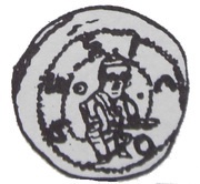 Denier Bracteate - Mieszko III the Old Gniezno or Kalisz mint obverse image