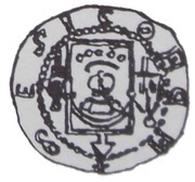 Denier Bracteate - Mieszko III the Old Gniezno or Kalisz mint obverse image