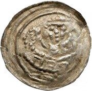 Denier Bracteate - Mieszko III the Old Gniezno or Kalisz mint obverse image